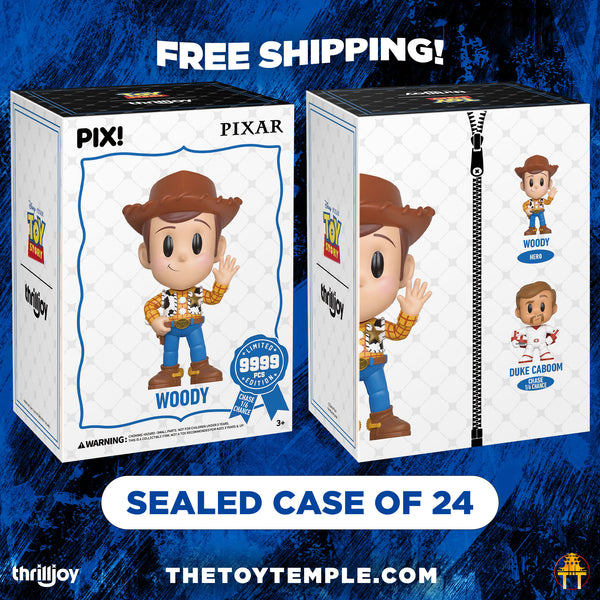 Thrilljoy PIX! Woody Pixar Toy Story LE 9999 (Sealed Case of 24