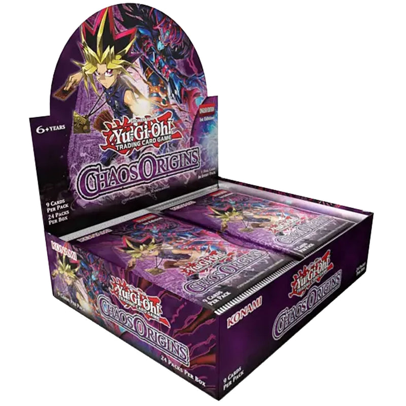 遊戯王 カオスオリジンズ1BOX REVOLUTION BOOSTER1 BOX Yu-Gi-OH! - Chaos Origins Booster Box [1st Edition] | Toy Temple