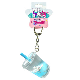 Hello Kitty Tsunameez Acrylic Keychain Boba Tea - Cinnamoroll