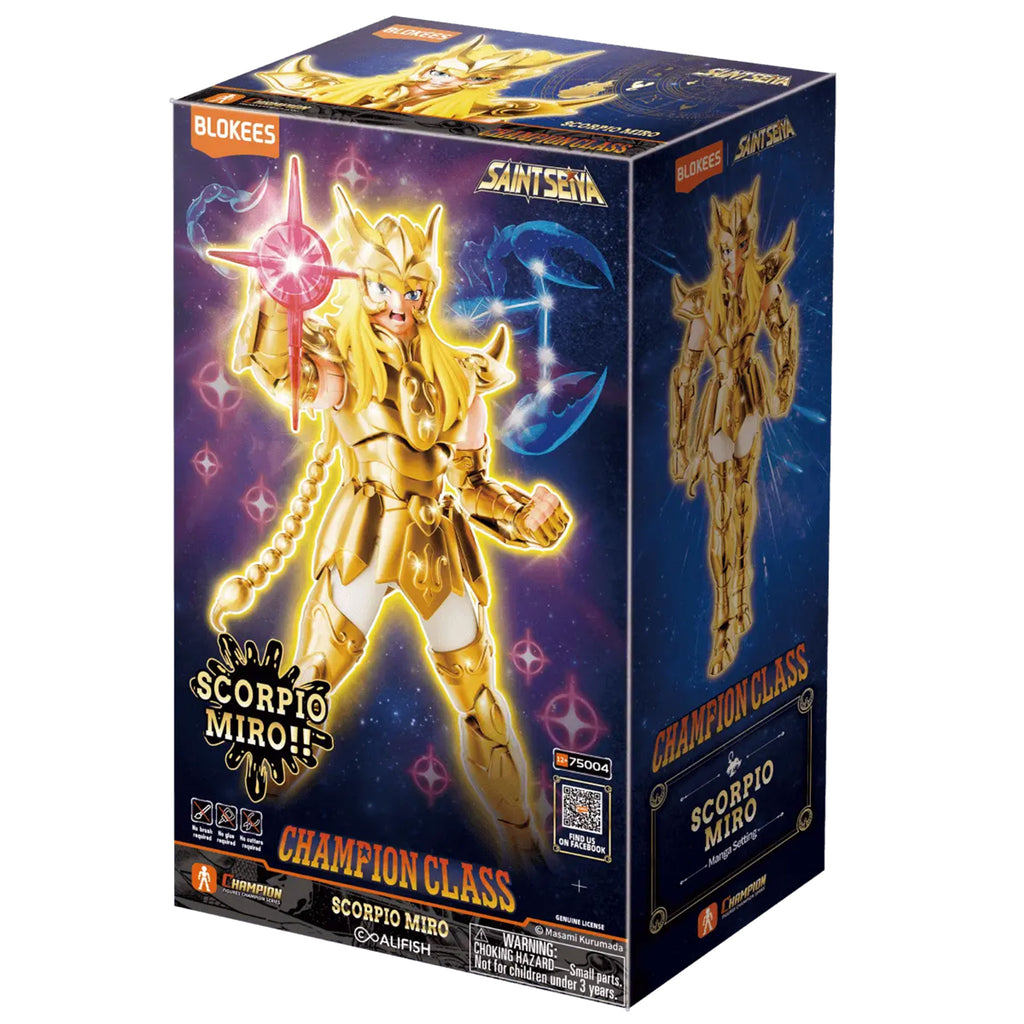 miro様 Blokees - Saint Seiya Champion Class: 03 Scorpio Miro | Toy Temple
