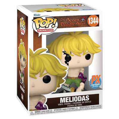 Funko POP! Meliodas The Seven Deadly Sins #1344 PX Exclusive