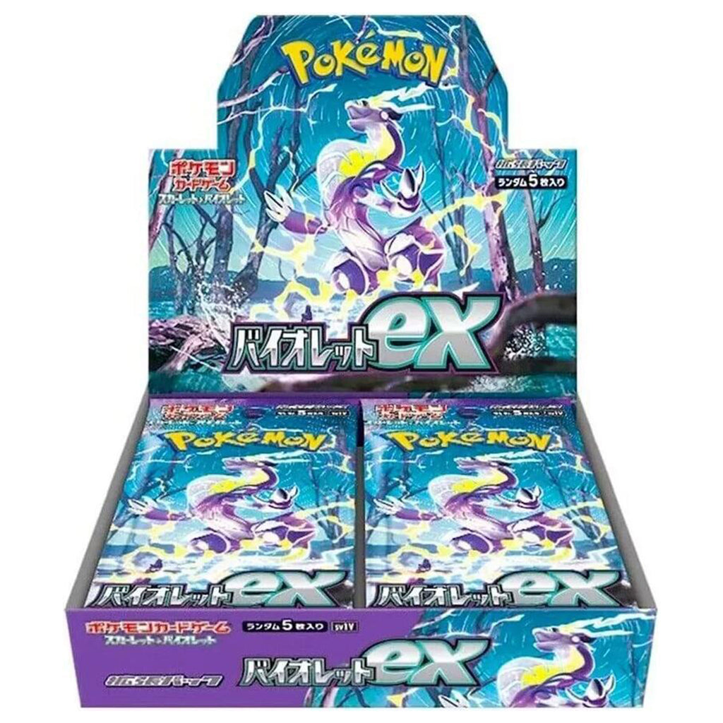 ＶＩＯＬＥＴ　ＢＯＸ Pokémon TCG - Japanese Violet Ex Booster Box | Toy Temple