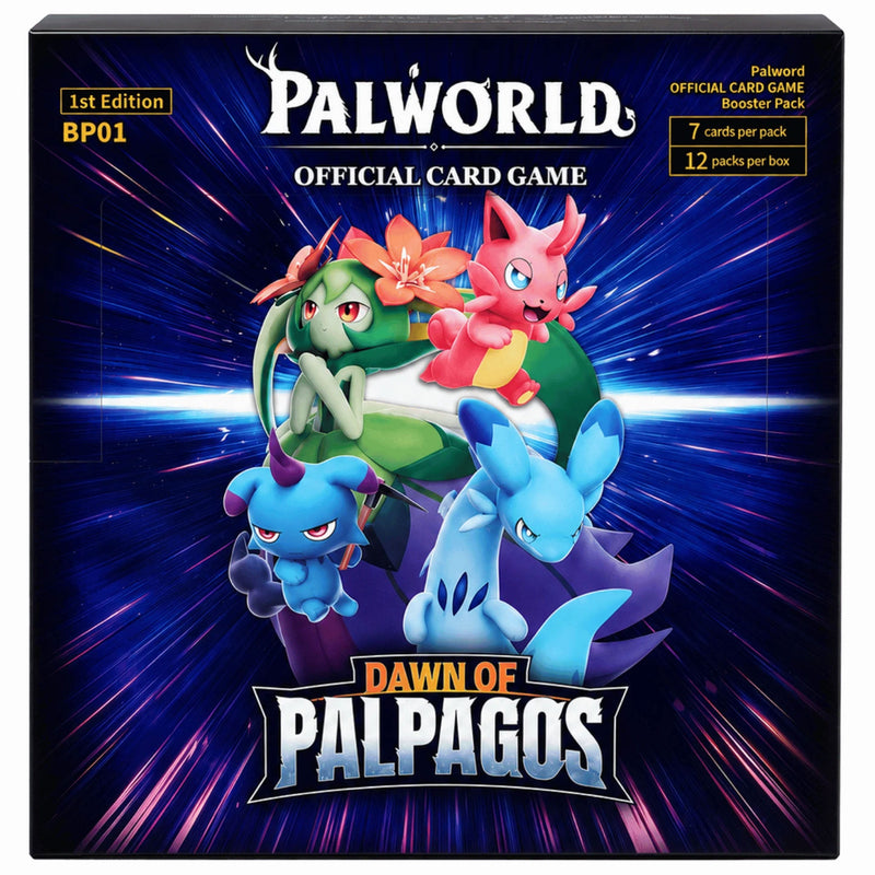 パルワールド BP01 1st Edition 未開封 英語版　English Palworld TCG: Dawn of Palpagos - Booster Box 1st Edition (BP01