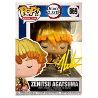 Funko POP! Zenitsu Agatsuma Demon Slayer #869 [Autographed]