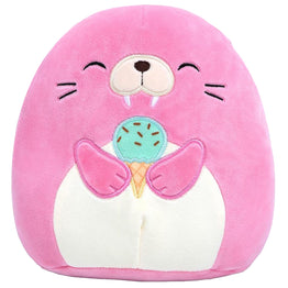 Squishmallow 8" Ova the Walrus with Ice Cream Cone