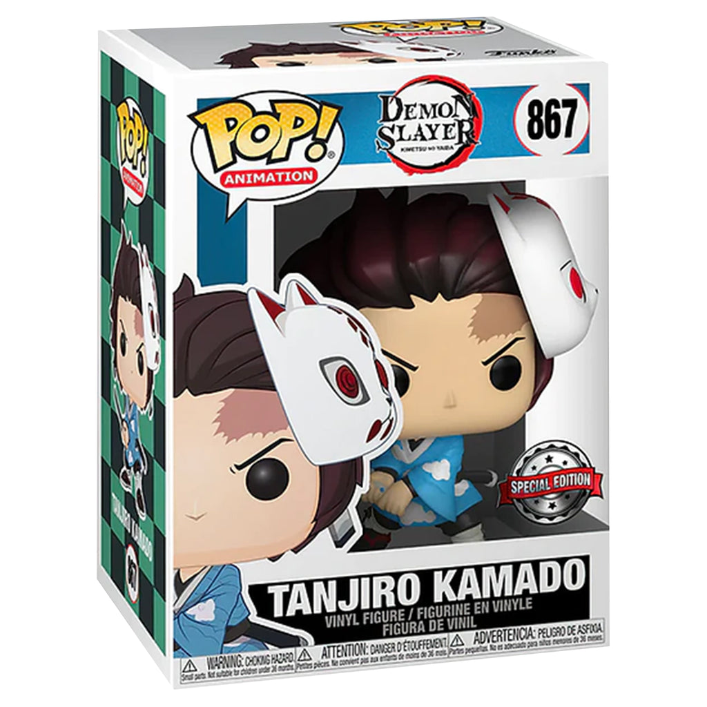 Funko POP! Tanjiro Kamado (Mask) Demon Slayer #867 [Special Edition]