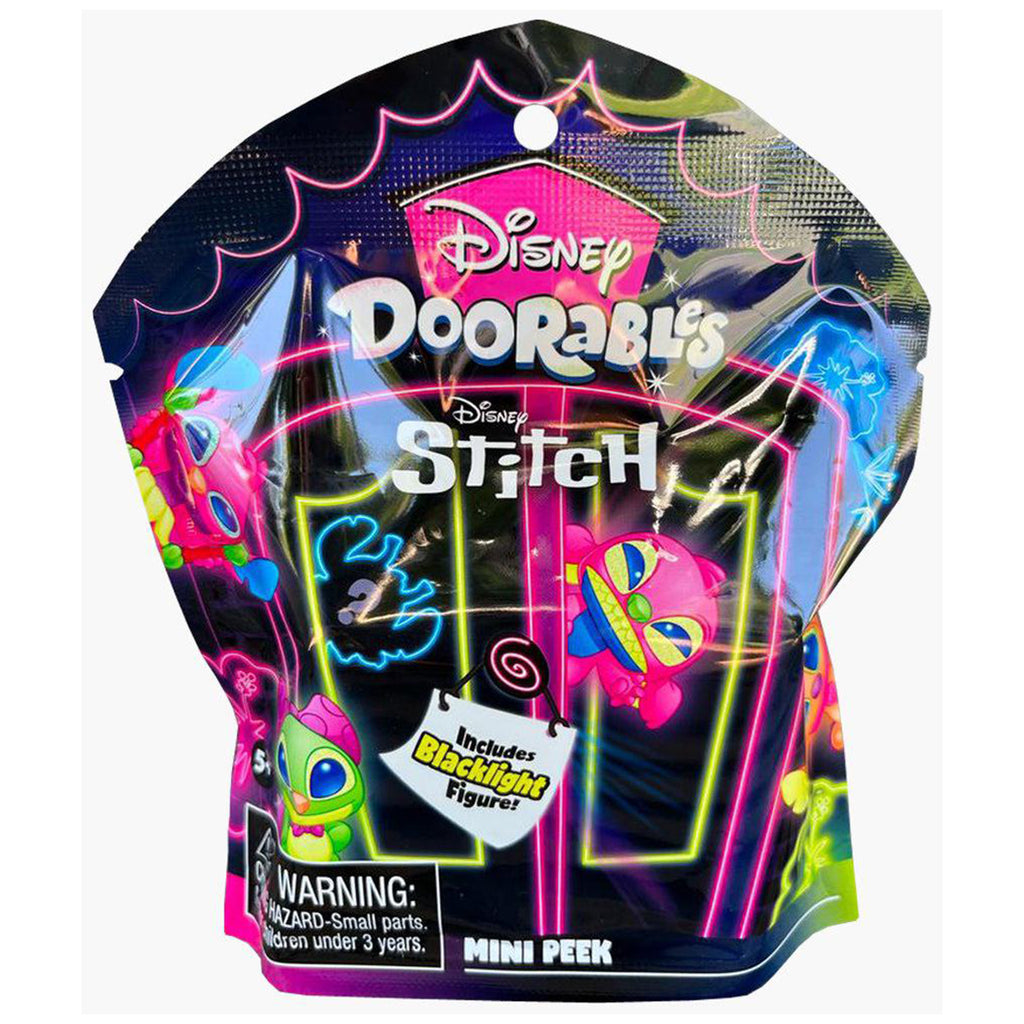 Disney Doorables - Mini Peek - Stitch (Blacklight)