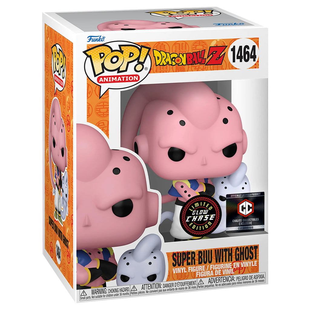 Funko POP! Super Buu with Ghost Dragon Ball Z #1464 [Glow Chase