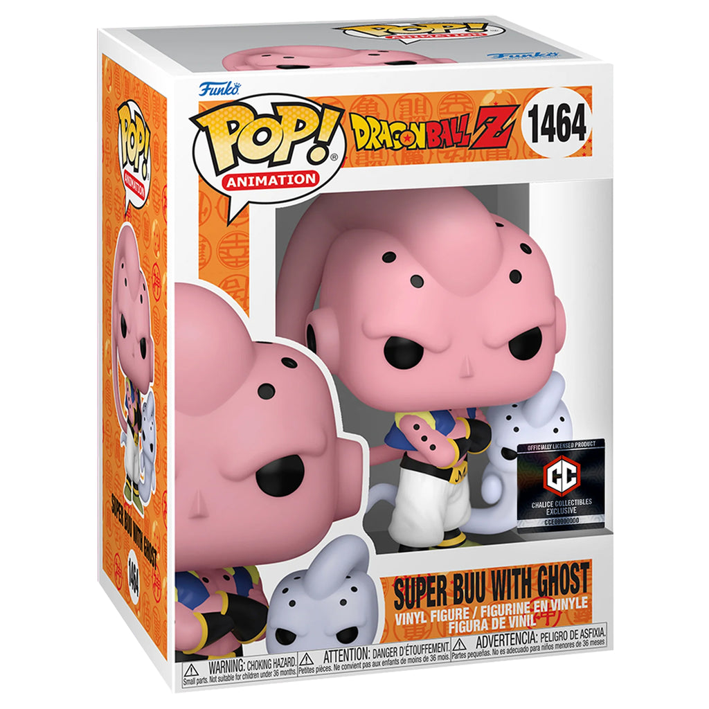 Funko POP! Super Buu with Ghost Dragon Ball Z #1464 [Chalice Collectibles]