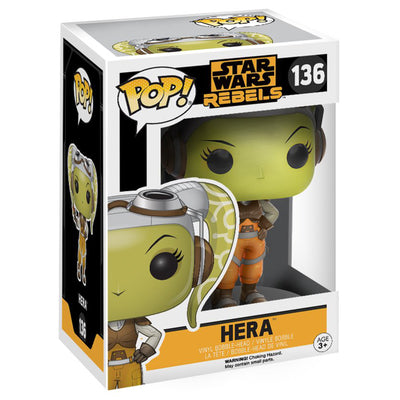 Funko POP! Hera Star Wars Rebels #136 [Vaulted]