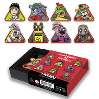 Five Nights at Freddy's Series 1 FiGPiN Mystery Mini Enamel Pin Display of 10