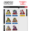Five Nights at Freddy's Series 1 FiGPiN Mystery Mini Enamel Pin Display of 10