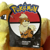 Pokemon Growlithe TOMY 8" Plush