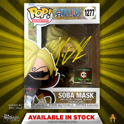 Funko POP! Soba Mask One Piece #1277 [Chalice Collectibles] (Autographed)