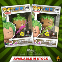 Funko POP! Zoro (Enma) One Piece #1288 [Chalice Collectibles] (Autographed)