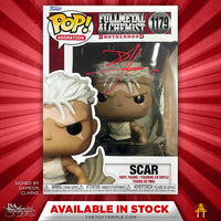 Funko POP! Scar Fullmetal Alchemist Brotherhood #1179 (Autographed)