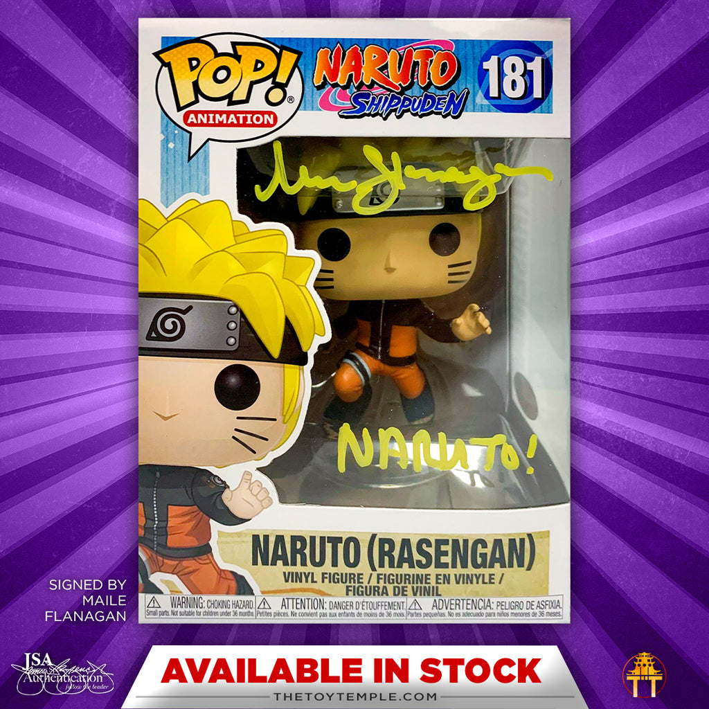 Funko POP! Naruto (Rasengan) Naruto Shippuden #181 [Autographed