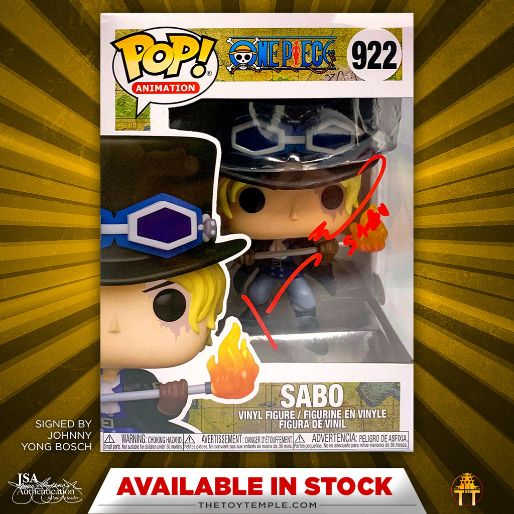 Funko POP! Sabo One Piece #922 [Autographed]