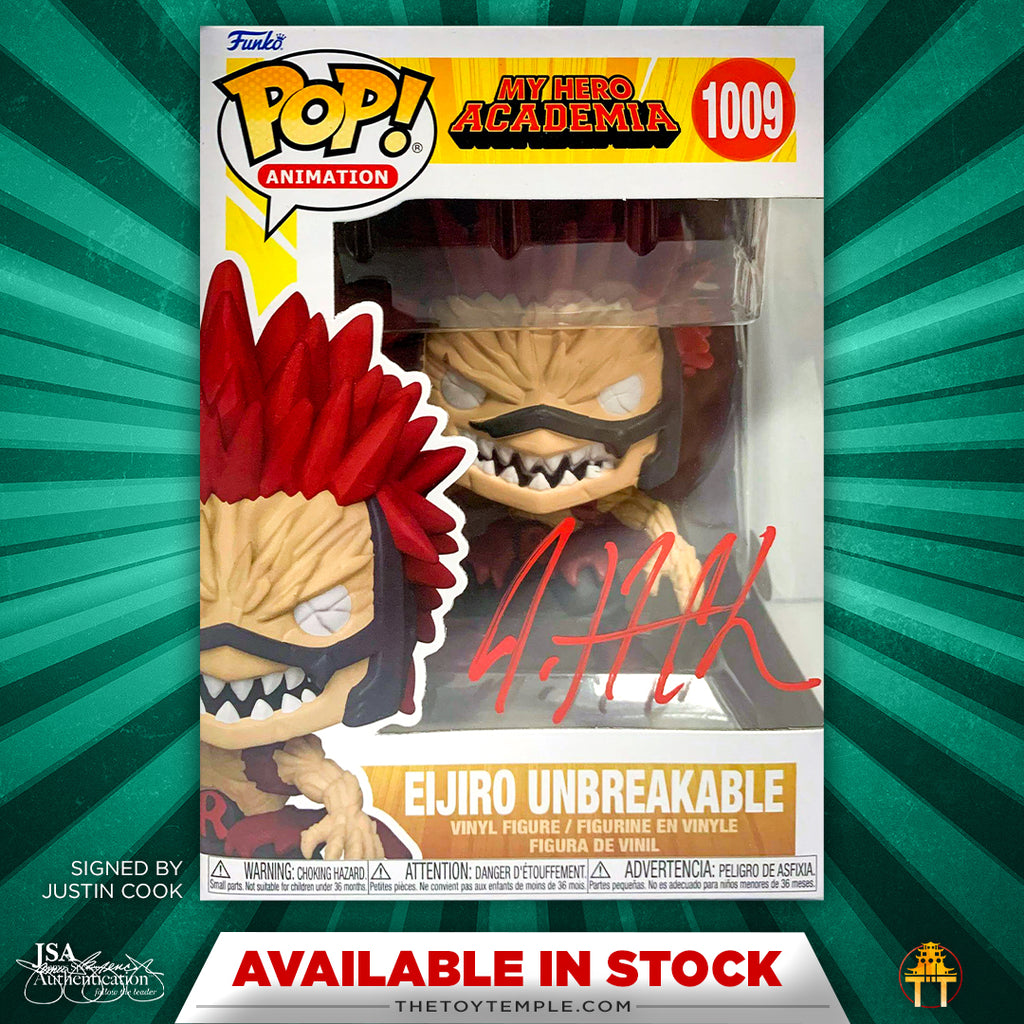 Funko POP! Eijiro Unbreakable My Hero Academia #1009 [Autographed]