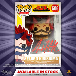 Funko POP! Eijiro Kirishima My Hero Academia #606 [Autographed]