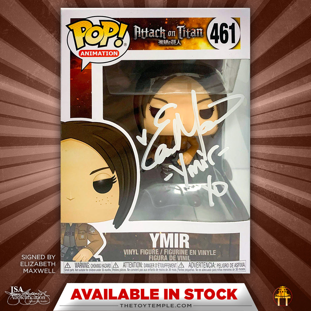 Funko POP! Ymir Attack on Titan #461 [Autographed]