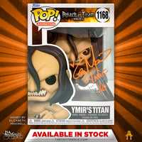 Funko POP! Ymir's Titan Attack on Titan #1168 [Autographed]