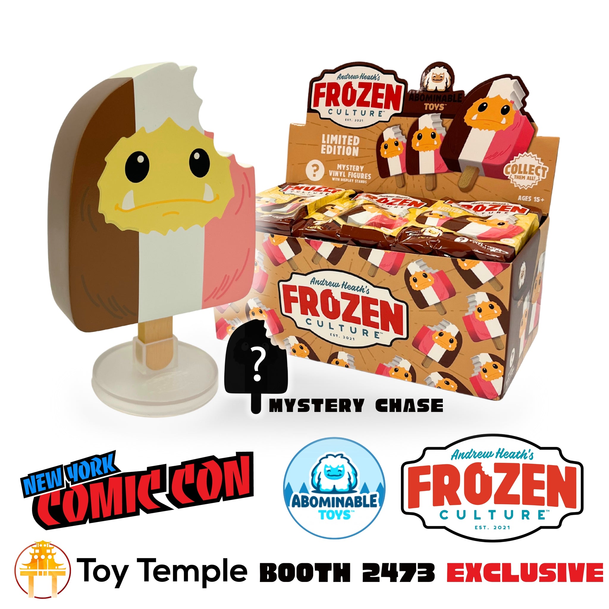 Frozen Culture X Abominable Toys Neapolitan Mystery Vinyl Figure (9