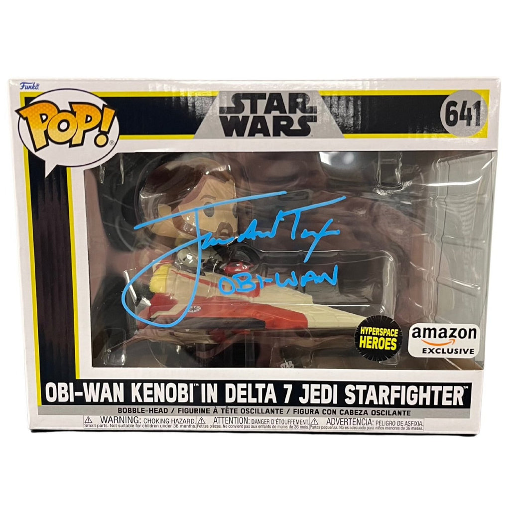 Funko POP! Obi-Wan Kenobi in Delta 7 Jedi Starfighter Star