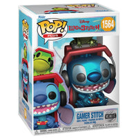 Funko POP! Gamer Stitch Metallic Disney Lilo and Stitch #1564
