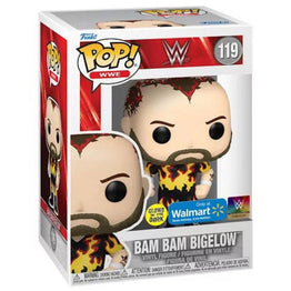 Funko POP! Bam Bam Bigelow WWE #119 [GITD Walmart Exclusive]