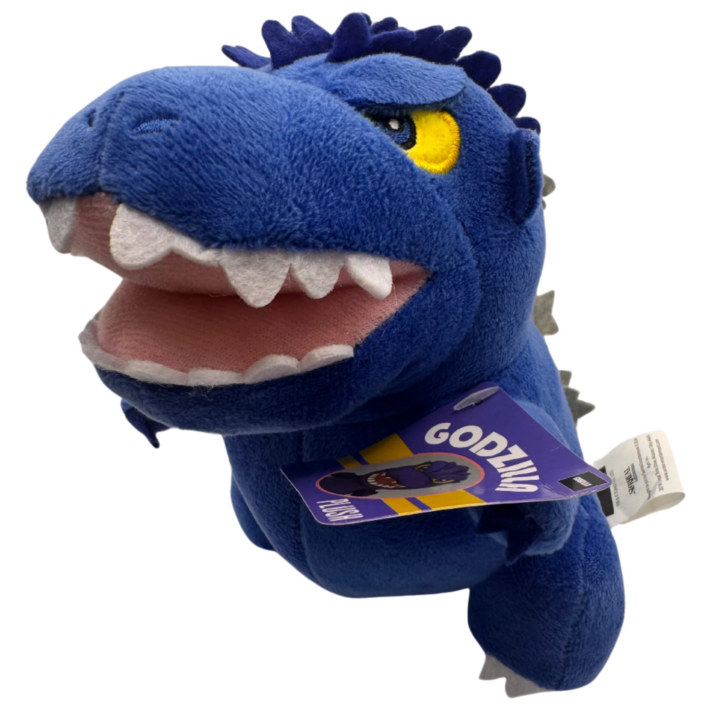 6 Deformed Blue Godzilla Plush Toy Temple