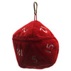 Ultra Pro Dungeons & Dragons Red and White D20 Plush Dice Bag
