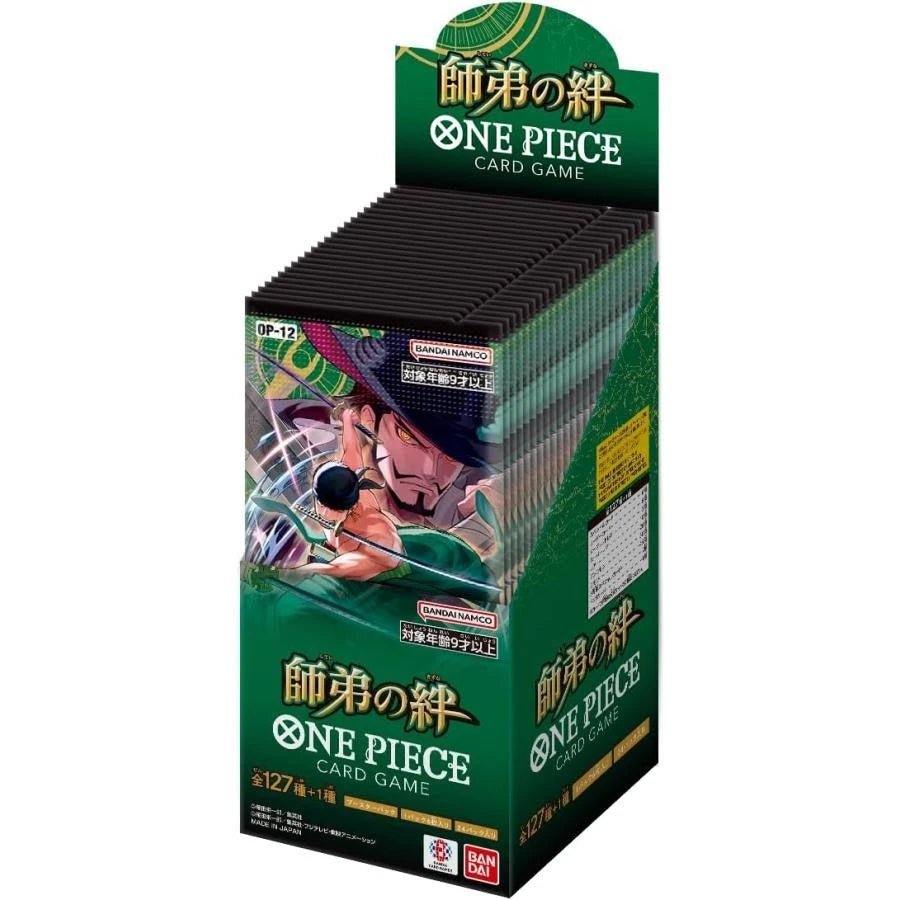 One Piece TCG: Teacher Student Bonds OP-12 Japanese Sealed Box (PRE-ORDER)