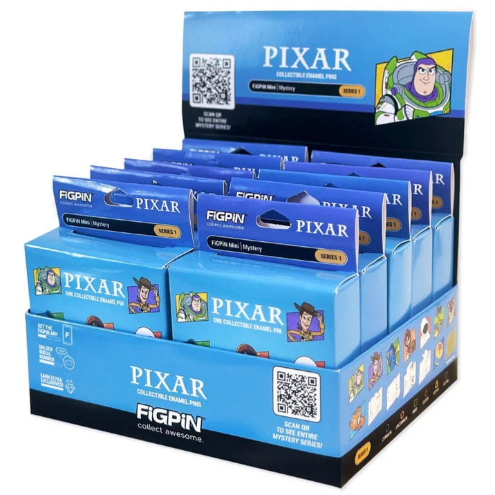 FiGPiN Mystery Mini Pixar All Star Collection Series 1 (Sealed Display)
