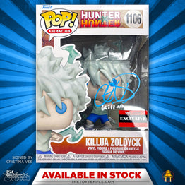 Funko POP! Killua Speed Hunter X Hunter #1106 [AAA Anime] (Autogra |