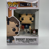 Funko POP! Dwight Schrute with Basketball The Office #1103 [Chalice Collectibles Exclusive]