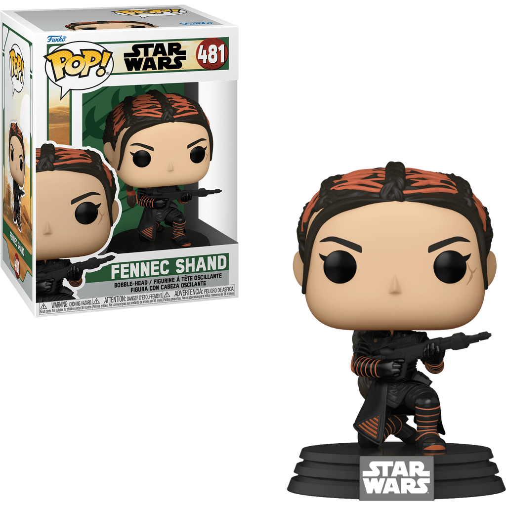 Funko POP Fennec Shand Star Wars Book of Boba Fett 481 Toy Temple