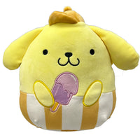 Squishmallows 8" Hello Kitty & Friends Food Truck Collection - Pompompurin with Ice Cream Cone