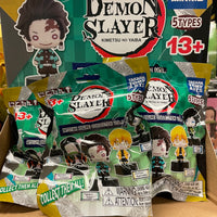 THREE (3) DEMON SLAYER NITOTAN MINI FIGURE MYSTERY PACKS JAPANESE IMPORTS