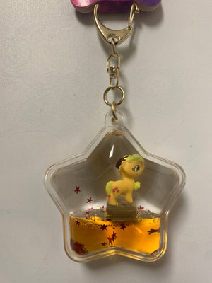 My Little Pony Tsunameez Acrylic Keychain Figure Charm - Applejack