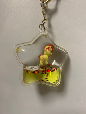 My Little Pony Tsunameez Acrylic Keychain Figure Charm - Sunset Shimmer