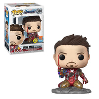 Funko POP! Iron Man [I Am Iron Man] Marvel Avengers Endgame #580 (GITD Previews Exclusive)