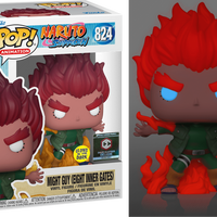 Funko POP! Might Guy (Eight Inner Gates) Naruto Shippuden #824 [Glow in the Dark Chalice Collectibles]