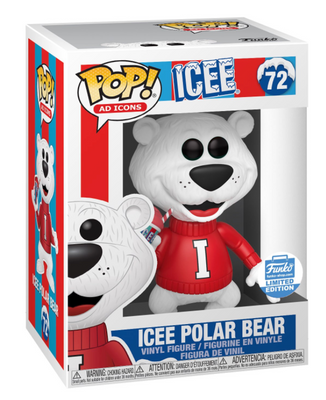 Funko POP! Icee Polar Bear Ad Icons #72 [Cyber Monday Exclusive]