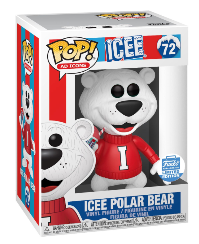 Pop! Ad Icons #72: ICEE: Icee Polar Bear Funko-Shop