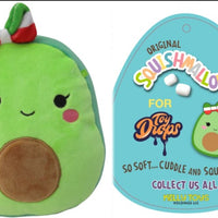 Squishmallow 7" Mireya the Avocado Girl With Bow Super Soft Mochi Squishy Plush Toy