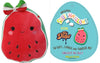 Squishmallow 7" Wanda the Watermelon Girl with Bow Super Soft Mochi Squishy Plush Toy