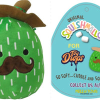 Squishmallow 7" Marcellus the Cactus with Mustache and Sombrero Super Soft Mochi Squishy Plush Toy