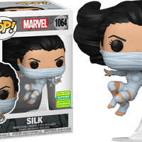 Funko POP! Silk (Jumping) Marvel #1064 [SDCC Shared Sticker]