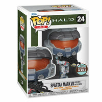 Funko POP! Spartan Mark VII with Battle Rifle Halo #24 [Specialty Series]